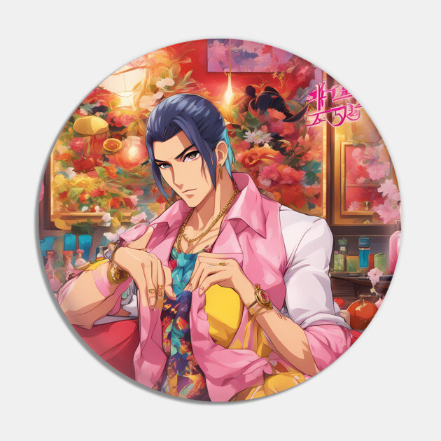 Manga Master Cool Anime yakuza pose Pin by animegirlnft
