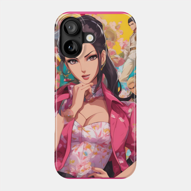 Kirei Kawaii  Beautiful  Yakuza Anime Girl Phone Case by animegirlnft