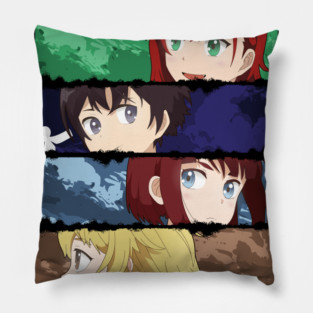 Strongest Exorcist in Another World - Seika x Yifa x Amyu x Mabel Pillow