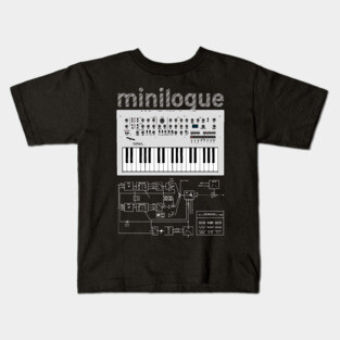 Minilogue White Kids T-Shirt