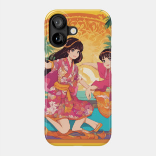 Deam Anime Girls Adventures Bali sytle Phone Case