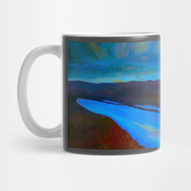 Night Painting Lazaretto Creek by DonWillisJrArt