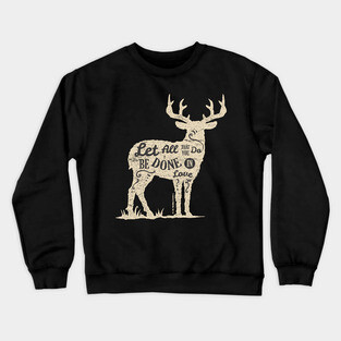 Deer Crewneck Sweatshirt