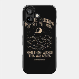 Shakespeare bookish literature poet Phone Case