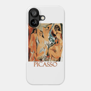 Girls of Avignon by Pablo Picasso Phone Case