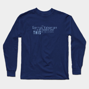 I'm Garrus Vakarian Long Sleeve T-Shirt