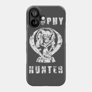 Trophy Hunter White Distressed Phone Case
