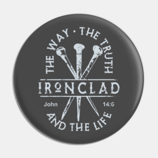 Christian Apparel Clothing Gifts -  Ironclad Pin