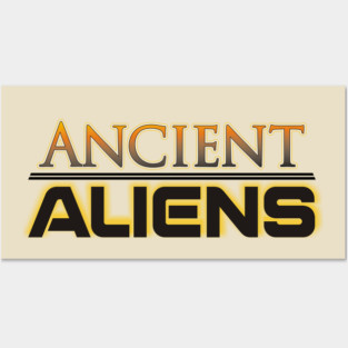 ancient aliens Posters and Art