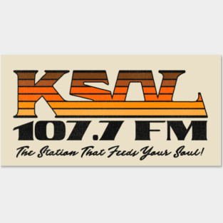 KSOL 107.7 SOUL Bay Area Defunct Radio Station Posters and Art