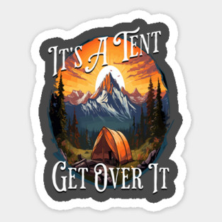 Big Tent in Nature Sticker