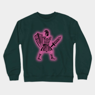 ARMOR OF GOD PINK Crewneck Sweatshirt