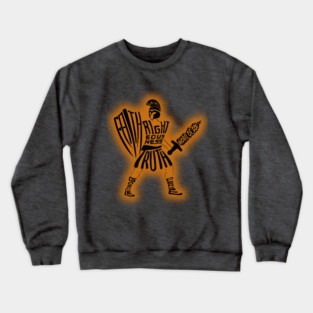 ARMOR OF GOD ORANGE Crewneck Sweatshirt