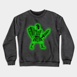 ARMOR OF GOD GREEN Crewneck Sweatshirt