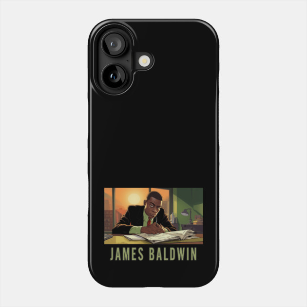 James Baldwin Phone Case by UrbanLifeApparel
