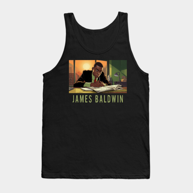 James Baldwin Tank Top by UrbanLifeApparel