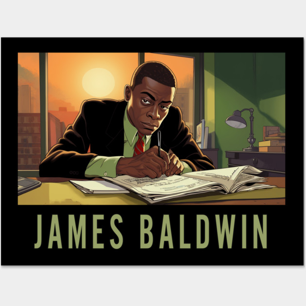 James Baldwin Wall Art by UrbanLifeApparel