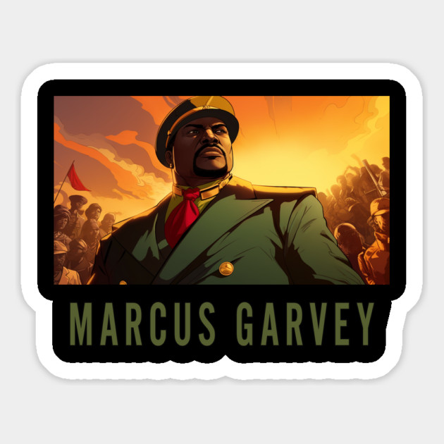 Marcus Garvey, Black History Magnet by UrbanLifeApparel