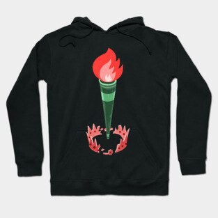 Statue of Liberty Torch Hoodie