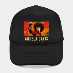 Angela Davis, Black Woman, Black History Hat