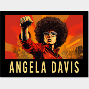Angela Davis, Black Woman, Black History Posters and Art