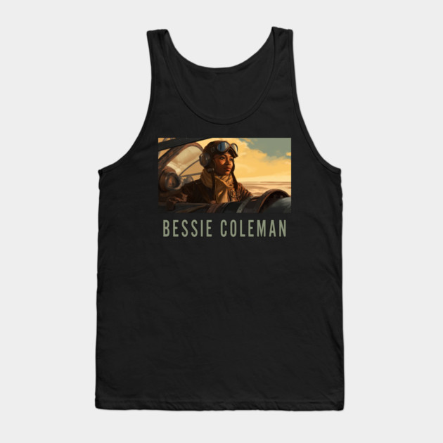 Bessie Coleman Tank Top by UrbanLifeApparel