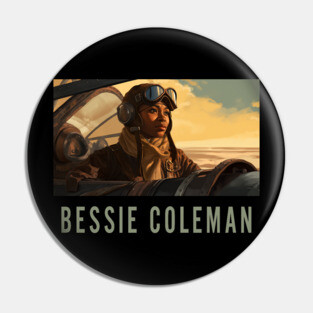 Bessie Coleman Pin