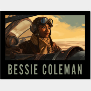 Bessie Coleman Posters and Art
