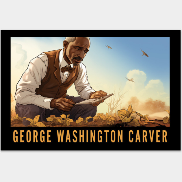 George Washington Carver Wall Art by UrbanLifeApparel