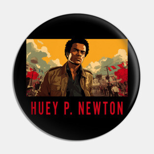 Huey Newton Pin