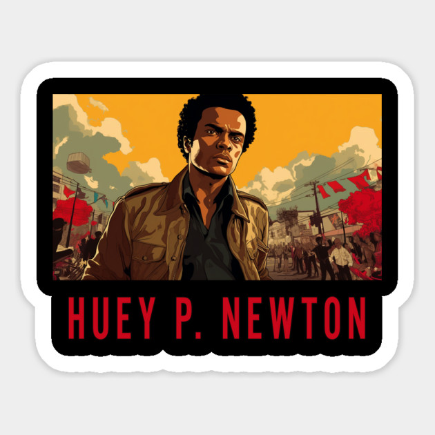 Huey Newton Magnet by UrbanLifeApparel