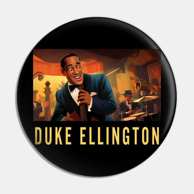 Duke Ellington Pin by UrbanLifeApparel