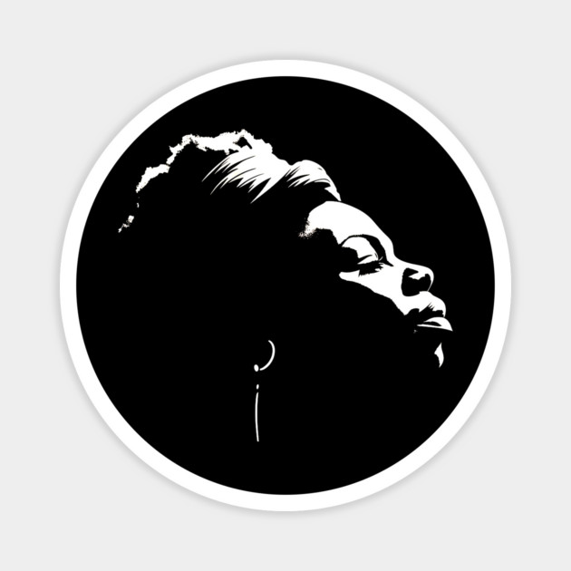 Nina Simone Magnet by UrbanLifeApparel