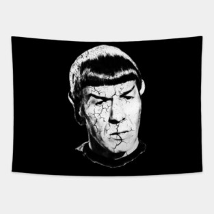 mr spock enterprise vulcan Tapestry