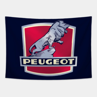 Peugeot Vintage Bicycles France Tapestry