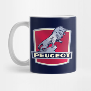 Peugeot Vintage Bicycles France Mug