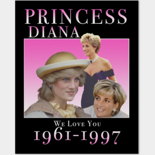 Princess Diana Her Charitable Heart And Endless Devotion Posters and Art