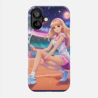 Sporty Tennis Anime Girl Phone Case