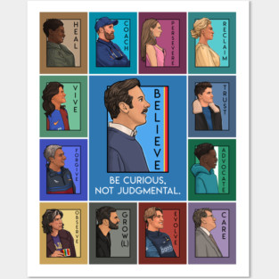 Be Curious, Not Judgmental. Posters and Art