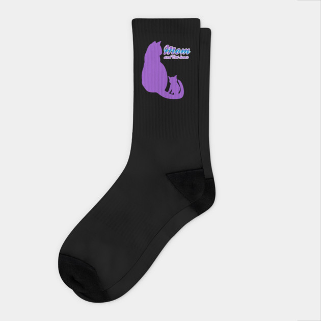 Mom & Cat Lover Socks by creative