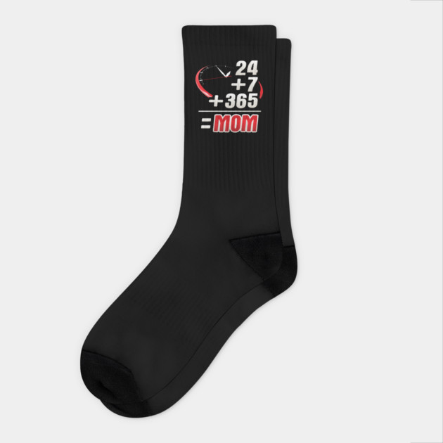 Mom 24/7 Socks by creative