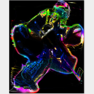 Electrifying - Hockey Goalie Posters and Art