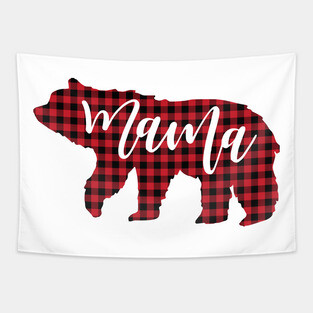 Mama Bear Tapestry