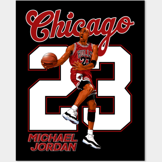 Michael Jordan Wear Number 23 Basketball Players MICHAEL JORDAN