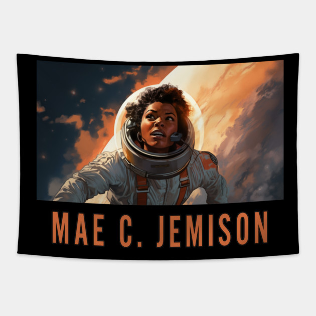Mae Jemison Tapestry by UrbanLifeApparel
