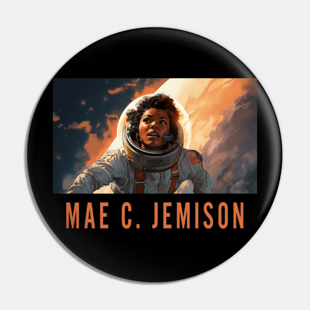 Mae Jemison Pin by UrbanLifeApparel
