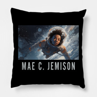 Mae C. Jemison Pillow