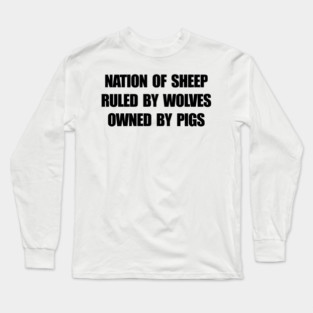 Nation Of Sheep Long Sleeve T-Shirt