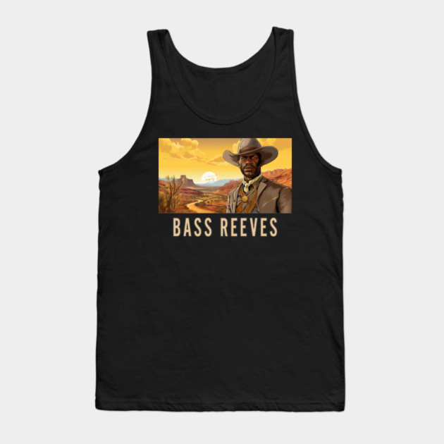 Bass Reeves - The Real Lone Ranger Tank Top by UrbanLifeApparel