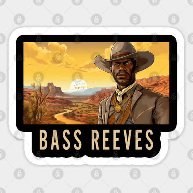 Bass Reeves - The Real Lone Ranger Sticker by UrbanLifeApparel